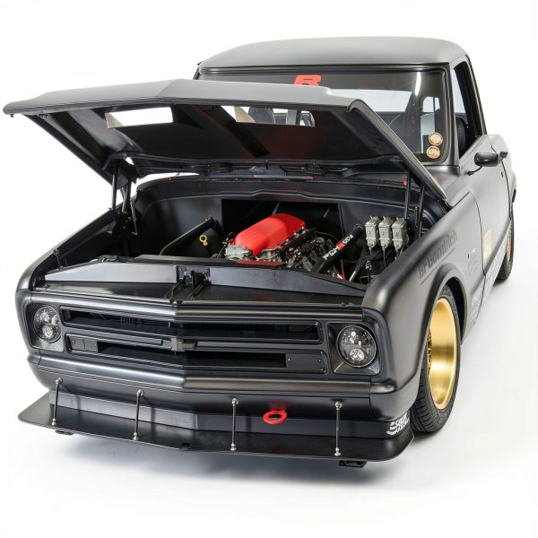 Spectre Air Intake Filter Ford Diesel Machined-2
