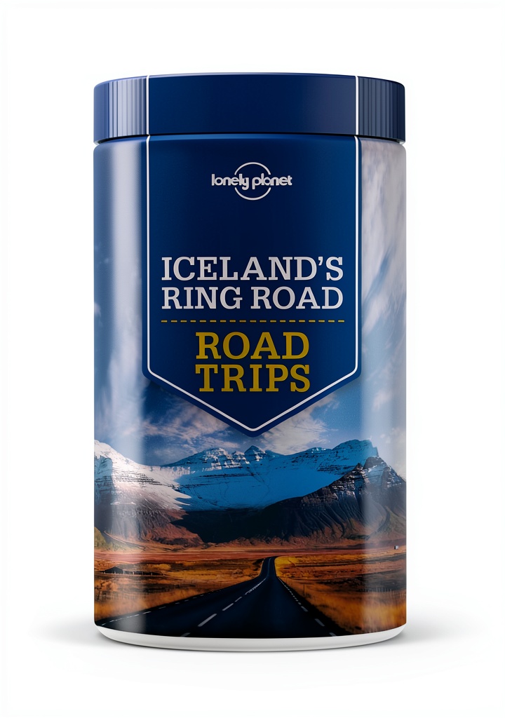 Lonely Planet Iceland guide displayed on a Kindle device
